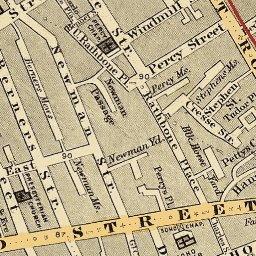 Tottenham Court Road Map Tottenham Court Road, W1T