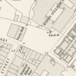OLD ORDNANCE SURVEY MAP UPPER EDMONTON 1894 HEDGE LAND ANGEL ROAD UNION ROAD 